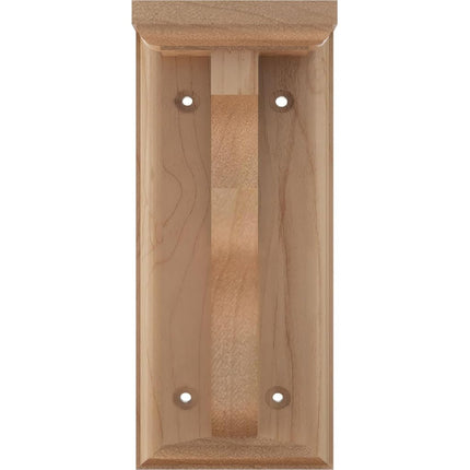 Ekena BKT03X05X07HAAL 3-Inch Width x 5-Inch Depth x 7-Inch Height Hamilton Traditional Bracket - Alder