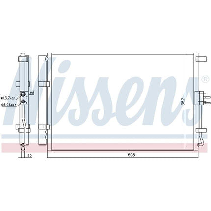 Condensateur Nissens 940573 pour climatisation