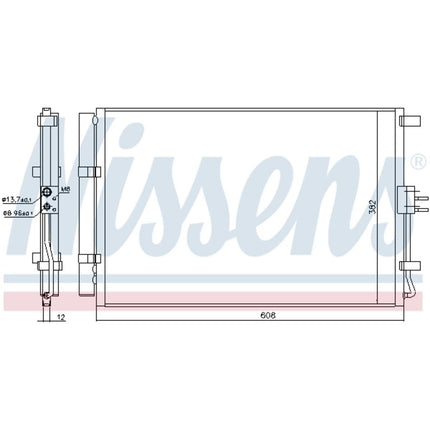 Nissens 940573 Capacitor for Air Conditioner