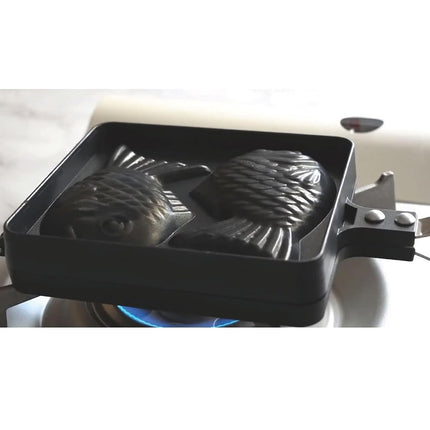 CookKing Taiyaki Japanese Fish-Shaped Pancake Double Pan