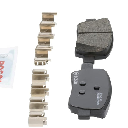 BOSCH BC2381 QuietCast Premium Ceramic Disc Brake Pad Set - Compatible with Select Hyundai Santa Cruz, Santa Fe; Kia Carnival, Sorento; REAR