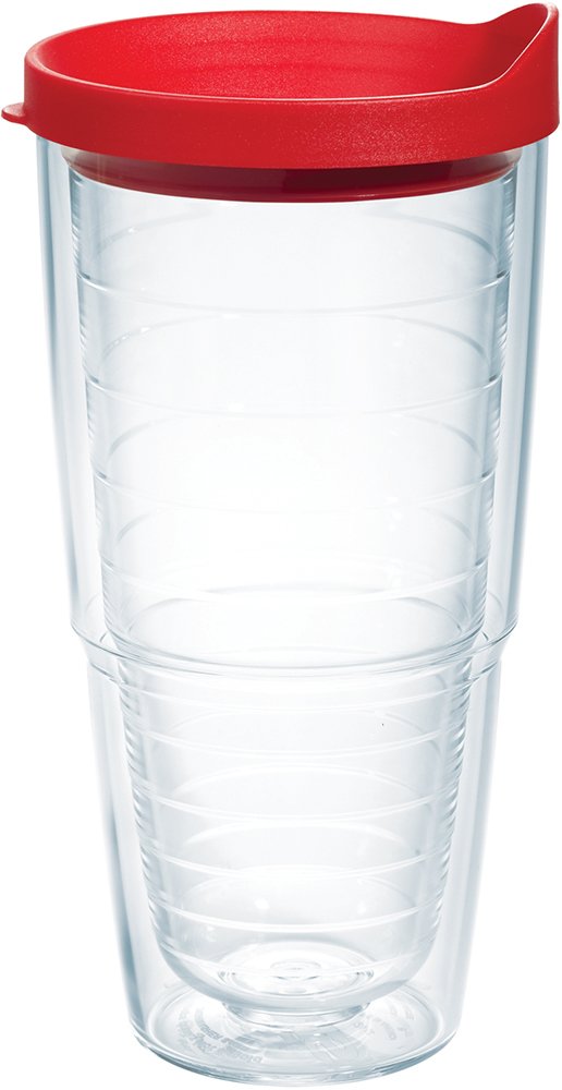 Tervis Clear & Colorful Lidded Made in USA Double 