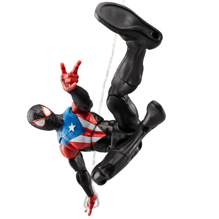 Marvel Legends Series Gamerverse Miles Morales Boricua Suit, Spider-Man 2 Video Game -Inspired Collectible 6 Inch Action Figure