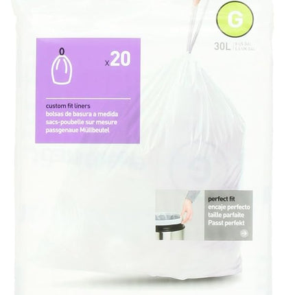 simplehuman Code G Custom Fit Drawstring Trash Bag