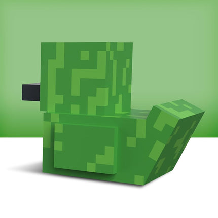 TUBBZ: Minecraft - Creeper Hostile Mob Rubber Duck Collectable Toy 9 cm