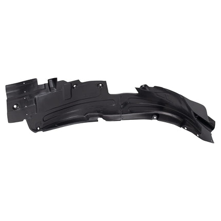 TRQ Front Right Inner Fender Liner Black Passenger Side