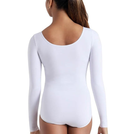 Capezio Long Sleeve Leotard - Size 2X, White