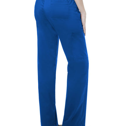 WonderWink 504TXKHAK2XT Wonder Work Women's Straight Leg Cargo Pant, Khaki, Tall Extended-2X Size