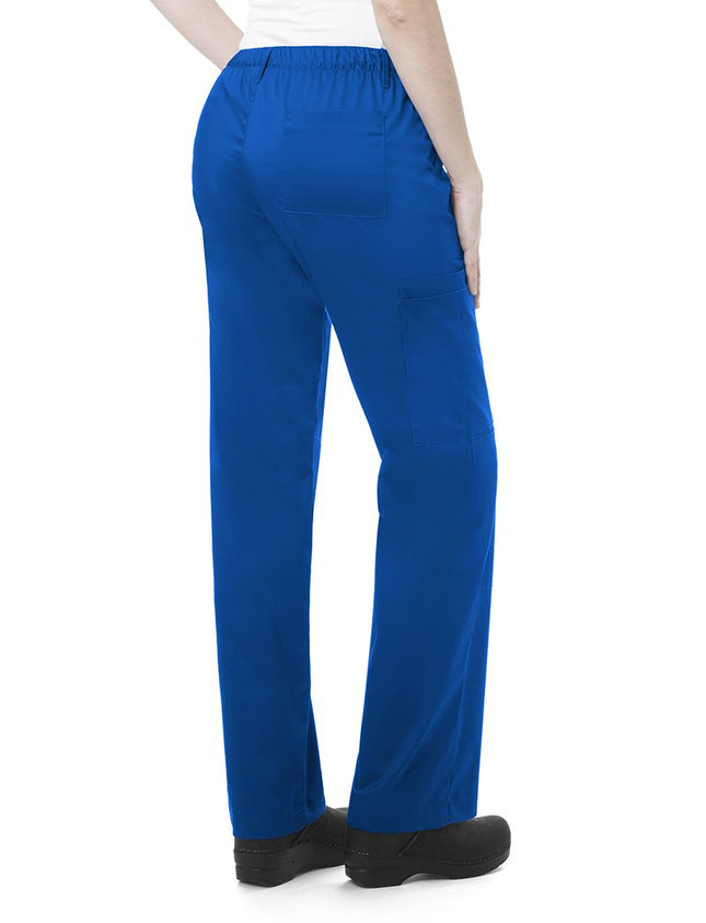 WonderWink 504PPEWTMDP Wonder Work Pantalon cargo femme coupe droite, coloris étain, taille Petite-M