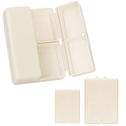 FYY 2 Pcs Daily Pill Organizer, 7 Compartments Por
