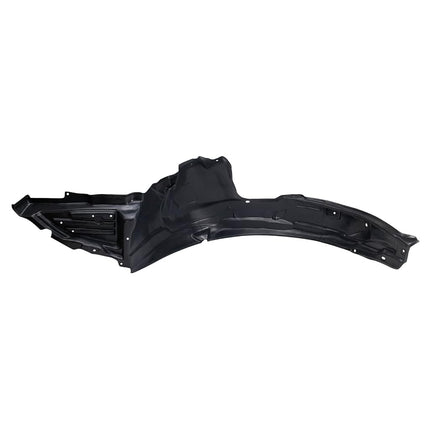 TRQ Front Right Inner Fender Liner Black Passenger Side Compatible with 2005-2009 Subaru Legacy SU1251103