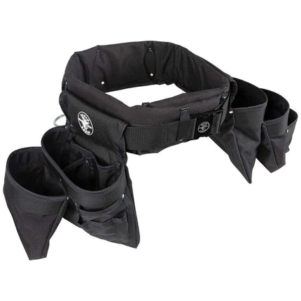 Klein Tools 5709L Electrician's Padded Tool Belt/Pouch Combo, 11-Pocket, 4-Piece, L