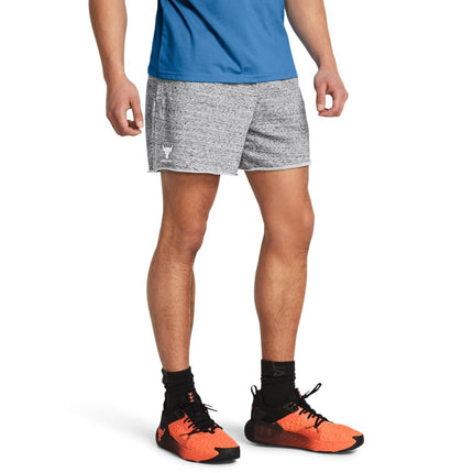 Under Armour Men's Project Rock Terry Shorts, (011