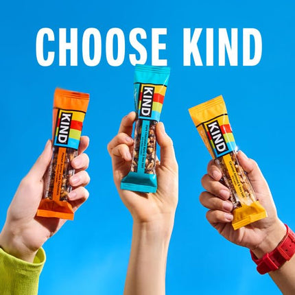 KIND PLUS, Cerise Chocolat Noir Noix de Cajou + Antioxydants, Barres Sans Gluten (Lot de 12)