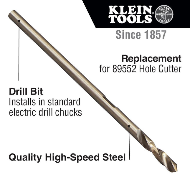 Hole Cutter Replacement Bit for Klein Tools Hole Cutter Cat. No. 89552 Cuts 5 to 30 cm Klein Tools 89551