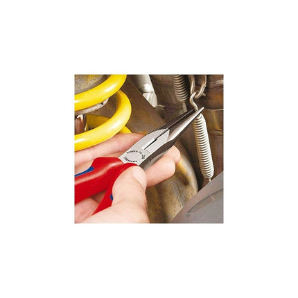 Knipex 2611200SBA Long Nose Pliers with Cutter, 8 Inch