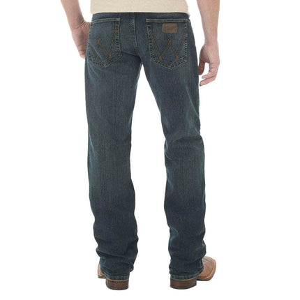 Wrangler Men�s 13MWZ Cowboy Cut Original Fit Jean, Prewashed Indigo, 28W x 32L