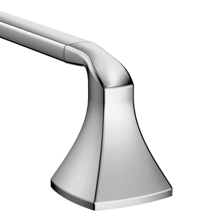 Moen YB5118CH Voss Barre porte-serviette simple de 45 cm, chrome