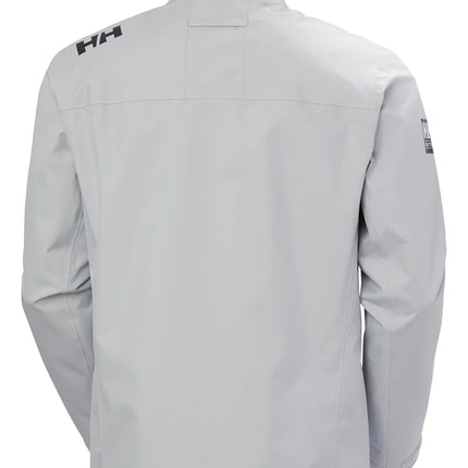 Helly Hansen Men's Crew Jacket, Grey Fog 2.0, L