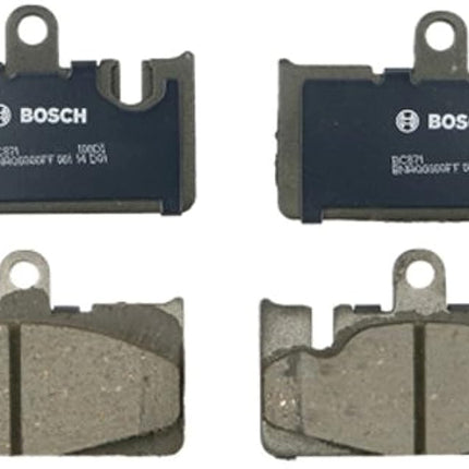 BOSCH BC871 QuietCast Premium Ceramic Disc Brake Pad Set - Compatible with Select Lexus LS430; REAR