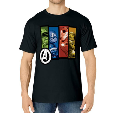 Marvel Avengers Four Heroes Four Colors T-Shirt