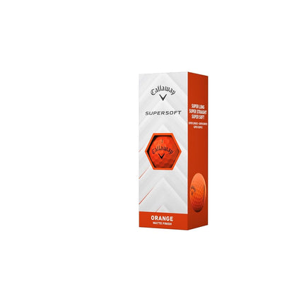 Callaway Supersoft 2025 Golf Balls, Orange (Pack of 12)