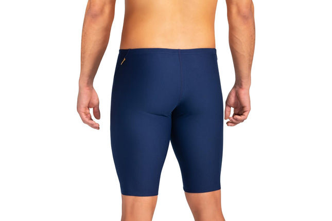 Mizuno Exer Men's Jammer Swimsuit, Navy, Size 28