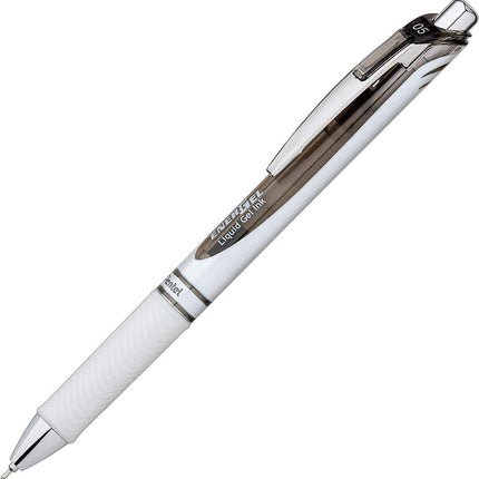 EnerGel RTX Retractable Liquid Gel Pen, .5mm, Whit