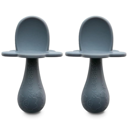 GRABEASE First Stage Silicone Spoon for Babies and