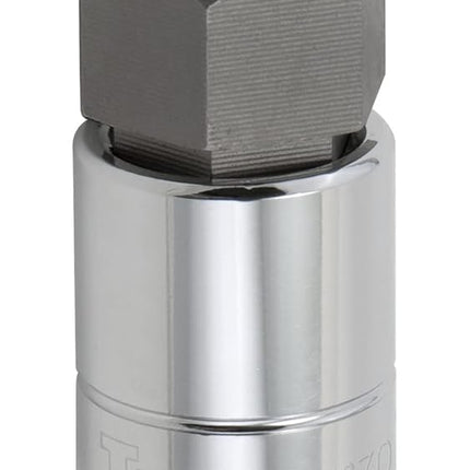 Titan 15670 1/2-Inch Drive x 1-Inch Hex Bit Socket