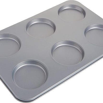 Cuisinart AMB-6MTP Chef's Classic Nonstick 6-Cup Muffin-Top Pan, Silver