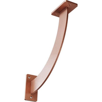 Ekena Millwork BKTM02X11X11BRHCO 2 inch W x 11 inch D x 11 inch H Bradford Steel Bracket, Hammered Copper