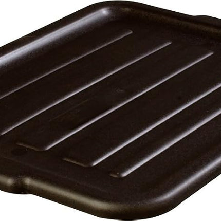 Carlisle FoodService Products Cubeta para Alimentos de Plástico Comfort Curve, Fregadero, Caja de Autobús con Asas para Cocinas Industriales, 2Onzas15 Pulgadas, Negro, (Paquete de 12)