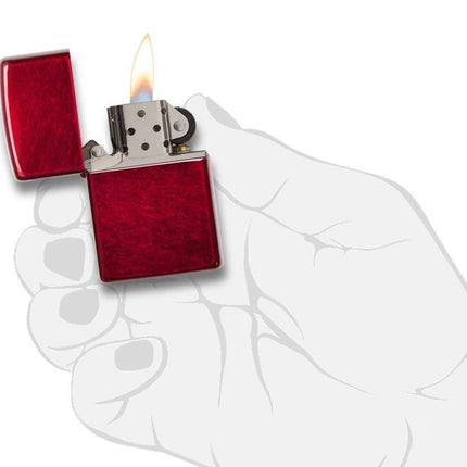 Zippo 60001184 Adult-Unisex 21063 Candy Apple Red Lighter