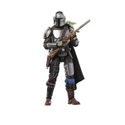 Star Wars The Vintage Collection The Mandalorian & Grogu, The Mandalorian & Grogu Deluxe 9.5-cm Collectible Action Figure