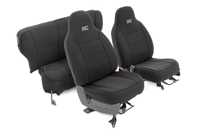 Rough Country Neoprene Seat Covers for 97-01 Jeep 