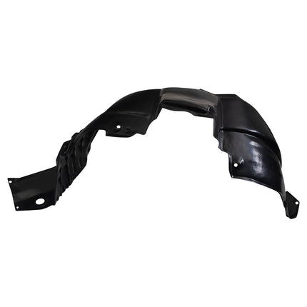 TRQ Front Right Inner Fender Liner Black Passenger