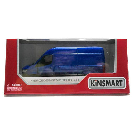 Kinsmart 1:48 Die-cast 2020 Mercedes-Benz Sprinter Van Blue Car Model with Box Collection Toy