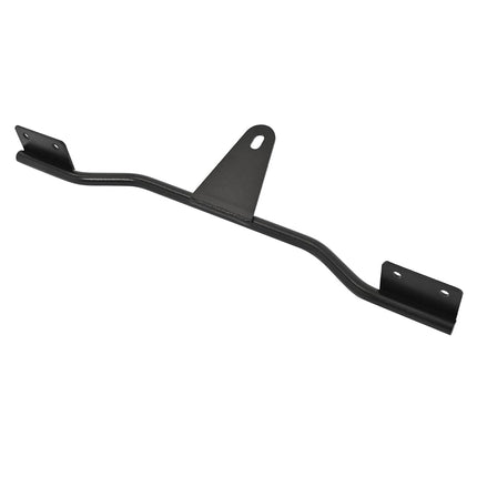 Carénage avant et support de phare ECOTRIC compatibles avec Harley Dyna Wide Glide FXDWG/I 2006-2017, Super Glide FXD/I, Custom FXDC/I, Street Bob FXDB/I, Low Rider FXDL/I avec pare-brise en plastique acier fumé