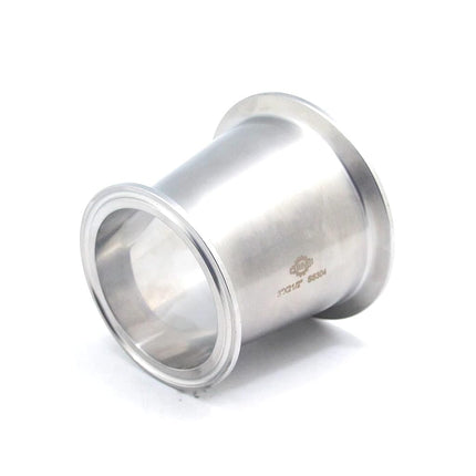 QiiMii Sanitary Fitting Reducer Fitting SS304 Tri Clamp Ferrule Style 3" Tube OD to 2.5" Tube OD (3 INCH X 2.5 INCH)