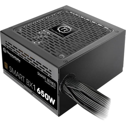 Thermaltake Smart BX1 650W Bronze SLI/Crossfire Ready Continuous Power ATX12V V2.3/ EPS V2.92 80 Plus Bronze Certified Non Modular Power Supply PS-SPD-0650NNFABU-1