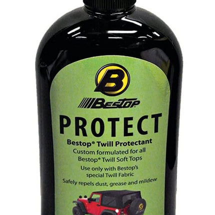 Bestop 11217-00 Black Twill Fabric Cleaner, 16 oz 