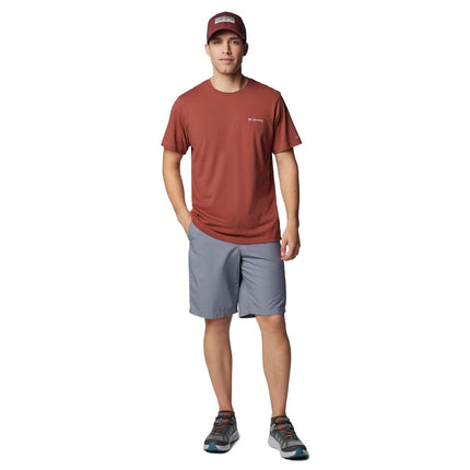 Columbia Men's Washed Out Short Hiking, Grey Ash, 44W x 10L Big
