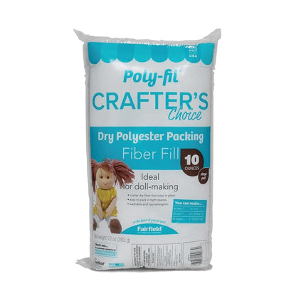 Fairfield Crafter's Choice Polyester Fiberfil, Multi-Colour, 40.64 x 27.94 x 6.35 cm