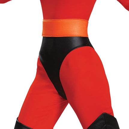 Disguise 66835E Mrs. Incredible Classic Adult Costume Disney Sized, Red, Large