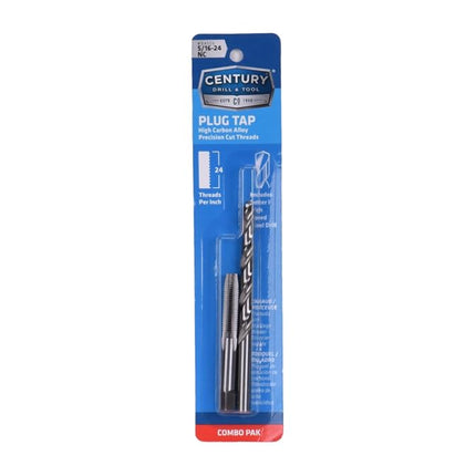 Century Drill & Tool 94506, 5/16-24 TAP & I Drill CD