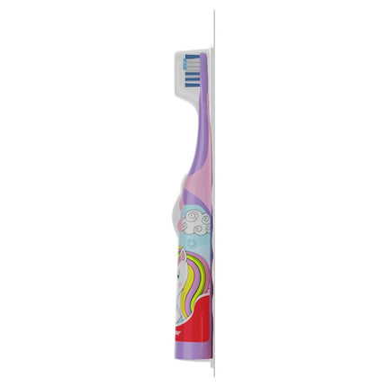 Colgate Kids Battery Powered Toothbrush, Unicorn, Extra Soft Toothbrush, Ages 3 and Up, 1 Pack