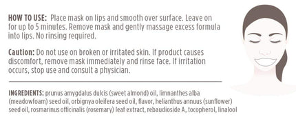 Burt's Bees Mascarilla labial hidratante de origen 100 % natural, cuidado labial acondicionador de un solo uso, 1 unidad (el empaque puede variar)