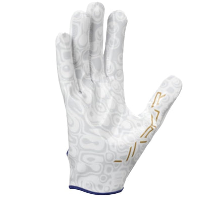 Nike Vapor Jet 8.0 Football Gloves White | Gym Blue | Red X-Large