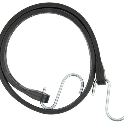 STANLEY S300421 Black 21" Rubber Tarp Bungee Cords for Boating, Camping, Cargo Support, 40 Pack